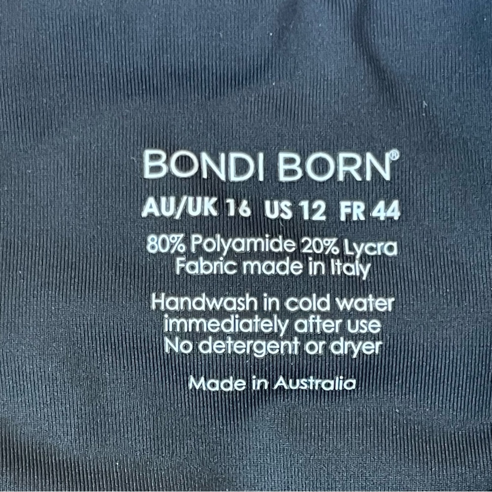 BONDI BORN Gwen Square Neck One-Piece Swimsuit - Picture 9 of 10